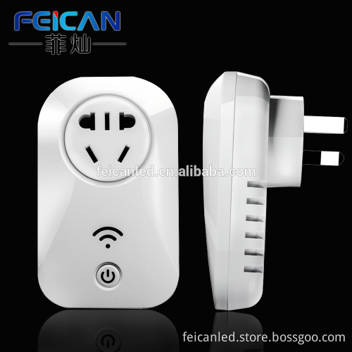 WiFi Smart Plug Home Intelligent Outlet Switch Wireless Timer Power Socket Remote Control Turn On/off Household Appliances